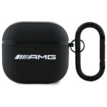 Other goods Mercedes-Benz  AMG Leather White Logo Case for AirPods 4 - Black / White 