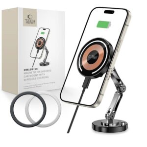 Other goods Tech-Protect  Tech-Protect MM15W-V8 Magnetic Car Holder for Dashboard with MagSafe 15W - Black 