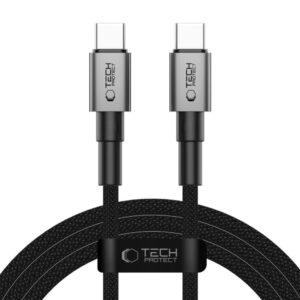 Kitos prekės Tech-Protect  Tech-Protect UltraBoost DNA USB-C PD60W/3A Cable 100cm - Gray 