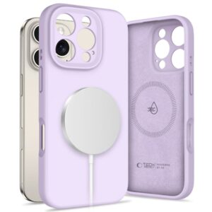 Other goods Tech-Protect  Tech-Protect Liquid Silicone MagSafe Case for iPhone 16 Pro Max - Purple 