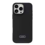 Kitos prekės Audi  Audi Silicone Case iPhone 16 Pro Max 6.9" black/black hardcase AU-LSRIP16PM-Q3/D1-BK 