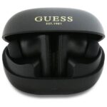Other goods Guess  Guess Bluetooth headphones GUTWST88MCTGK TWS + docking station black/black Capsule Printed Logo 