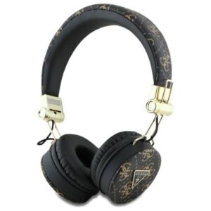 Citas preces Guess  Guess Bluetooth ENC GUBH70E4PTMK on-ear headphones black/black 4G Triangle Round Shape 