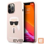 Other goods Karl Lagerfeld  Karl Lagerfeld Silicone Karl`s Head Case for iPhone 13 Pro / 13 6.1" - Light Pink 