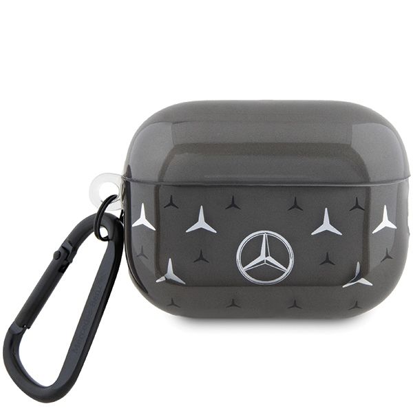 Kitos prekės Mercedes-Benz Mercedes MEAP28DPMGS AirPods Pro 2 (2022/2023) cover black Large Star Pattern