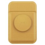 Kitos prekės UNIQ  Uniq Flixa Magnetic Card Wallet with Stand Yellow/Canary Yellow MagSafe 