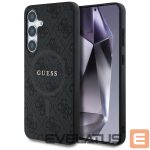 Other goods Guess  Guess Leather 4G Colored Ring Classic Logo MagSafe Case Samsung Galaxy S25 Plus black 