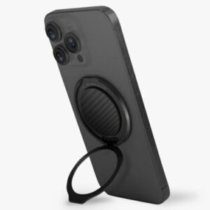Kitos prekės UNIQ  Uniq Gripfit Premium 360 Magnetic Mount&Kickstand Magnetic Holder black/carbon black 