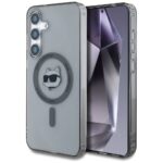 Other goods Karl Lagerfeld  Karl Lagerfeld Button Choupette Head Printed Logo MagSafe Samsung Galaxy S25 case black 