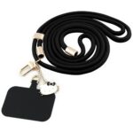 Muud kaubad Hello Kitty  Hello Kitty Patch & Kitty Head Charm Universal Phone Lanyard - Black 