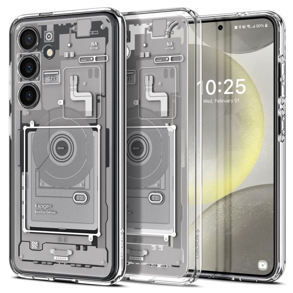Citas preces Spigen Spigen Ultra Hybrid Case for Samsung Galaxy S24 Zero One - White