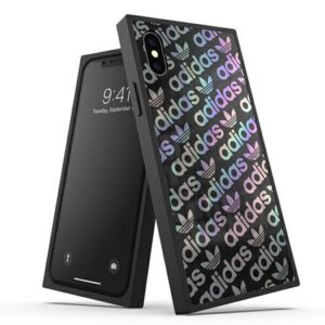 Citas preces Adidas  Adidas OR Square Case for iPhone X / Xs - black 