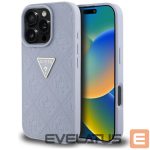 Other goods Guess  Guess Hot Stamp 4G Pattern Triangle Metal Logo iPhone 16 Pro Case - Purple 