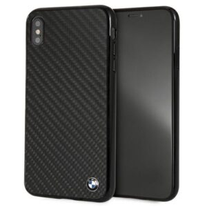 Citas preces BMW  BMW Siganture Carbon Case for iPhone Xs Max - Black 