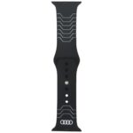 Другие товары Audi  Audi Geometric Pattern Silicone Watch Strap for Apple Watch 40 / 41 / 42 mm - black 