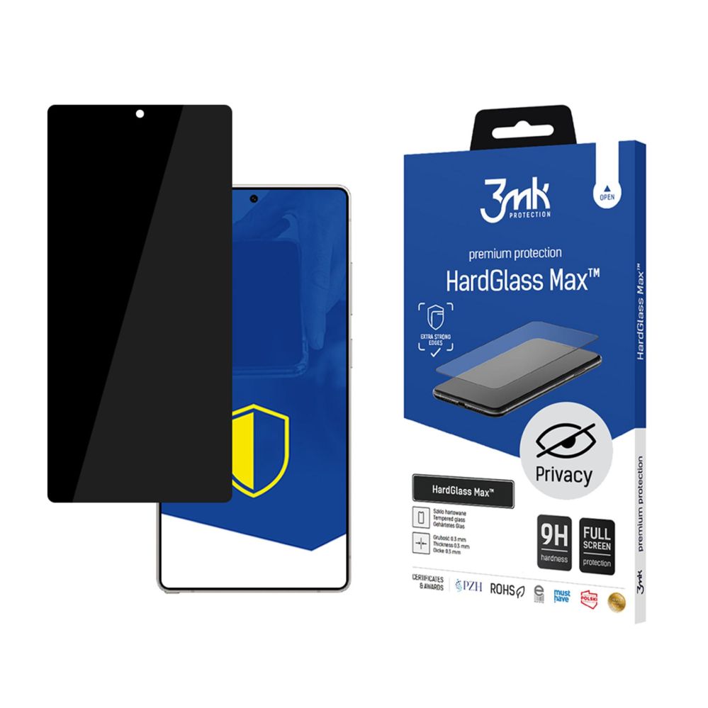 Muud kaubad 3MK 3mk HardGlass Max Privacy Black Privacy Glass for Samsung Galaxy S25 Ultra