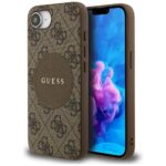 Other goods Guess  Guess 4G Circle Classic Logo MagSafe case for iPhone 16e - brown 