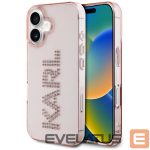 Muud kaubad Karl Lagerfeld  Karl Lagerfeld IML Rhinestones Logo iPhone 16 Case - Pink 