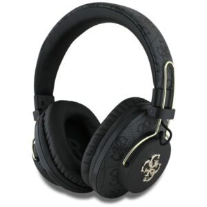 Citas preces Guess  Guess ENC Metal 4G Logo Over-Ear Headphones - Black 