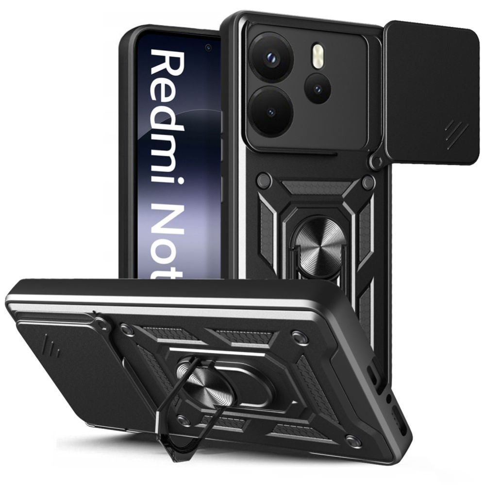 Other goods Tech-Protect Tech-Protect CamShield Pro Case for Xiaomi Redmi Note 14 4G / LTE - Matte Black