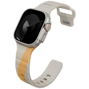 Other goods UNIQ  Uniq Stride De Rubber Strap for Apple Watch 44 / 45 / 46 / 49 mm - Beige 