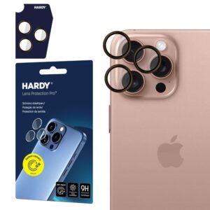 Muud kaubad 3MK  3mk HARDY Lens Protection Pro Glass for Apple iPhone 16 Pro / 16 Pro Max - Brown 