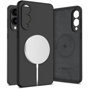 Other goods Tech-Protect  Tech-Protect Liquid Silicone MagSafe case for Samsung Galaxy S25 Edge - black 