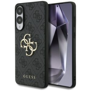 Citas preces Guess  Guess Big 4G Logo Classic Logo case for Samsung Galaxy S25 Edge - black 