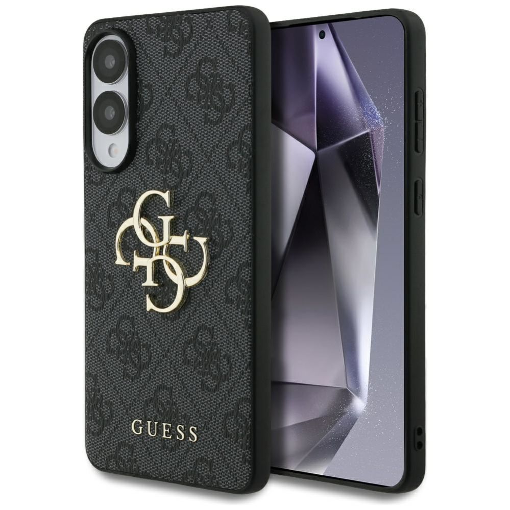 Citas preces Guess Guess Big 4G Logo Classic Logo case for Samsung Galaxy S25 Edge - black