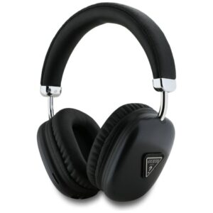 Citas preces Guess  Guess Metallic Triangle Logo Over-Ear Headphones - Black 
