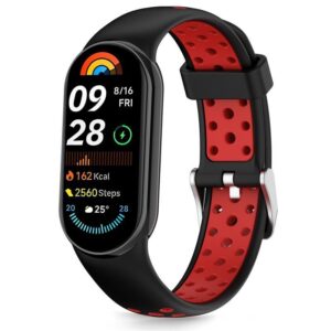 Other goods Tech-Protect  Tech-Protect IconBand Air Strap for Xiaomi Smart Band 8 / 9 / 10 / NFC - Black and Red 
