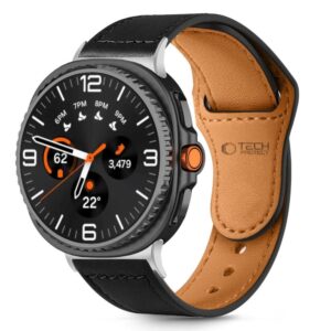 Other goods Tech-Protect  Tech-Protect Leatherfit Strap for Samsung Galaxy Watch 40/44/46 mm - Black 