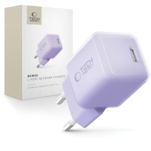 Other goods Tech-Protect  Tech-Protect NCM25 USB-C PD 25W Wall Charger - Purple 
