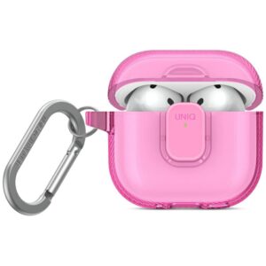 Kitos prekės UNIQ  Uniq Glase Pro Case for AirPods 4 - Pink 