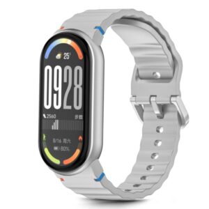 Other goods Tech-Protect  Tech-Protect Silicone Sport Strap for Xiaomi Smart Band 8 / 9 / 10 / NFC - Gray 