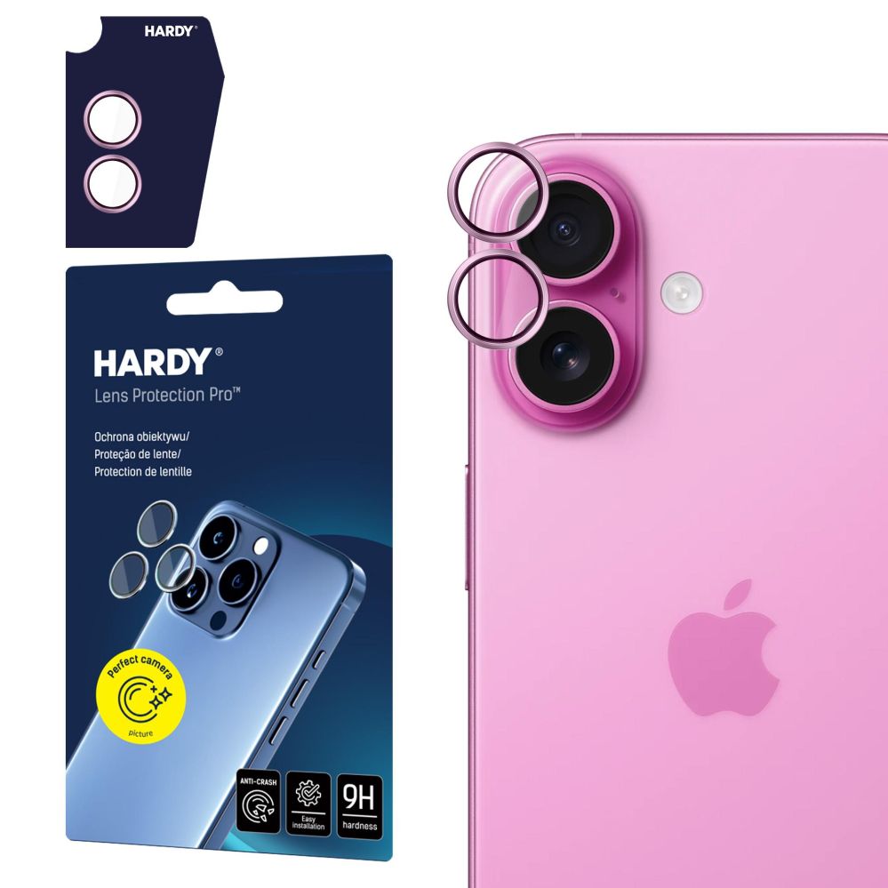 Muud kaubad 3MK 3mk HARDY Lens Protection Pro lens glass for iPhone 17 - purple
