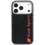 Kitos prekės Audi  Audi R8 Carbon Fiber MagSafe Case for iPhone 17 Pro - Black 