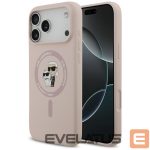 Muud kaubad Karl Lagerfeld  Karl Lagerfeld Silicone Karl&Choupette Ring MagSafe Case for iPhone 17 Pro Max - Pink 