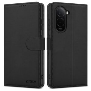 Kitos prekės Tech-Protect  Tech-Protect Wallet Case for Xiaomi Poco M7 - Black 