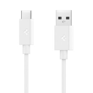 Citas preces Spigen  Spigen EB6010AC USB-A / USB-C 60W Cable 100 cm - White 