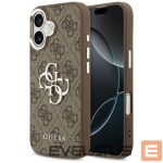 Muud kaubad Guess  Guess 4G Big 4G Classic Logo case for iPhone 17 - brown and silver 