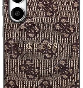 Muud kaubad Guess  Guess 4G Ring Classic Logo MagSafe case for Samsung Galaxy S25 FE - brown 