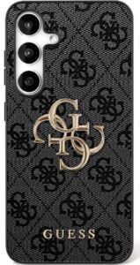 Citas preces Guess  Guess Big 4G Classic Logo case for Samsung Galaxy S25 FE - black 