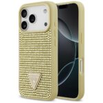 Other goods Guess  Guess Rhinestone Triangle Logo iPhone 17 Pro Case - Gold 