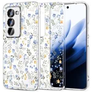 Other goods Tech-Protect  Tech-Protect FlexAir Case for Xiaomi Redmi 15 4G / 5G - Daisies with Leaves 