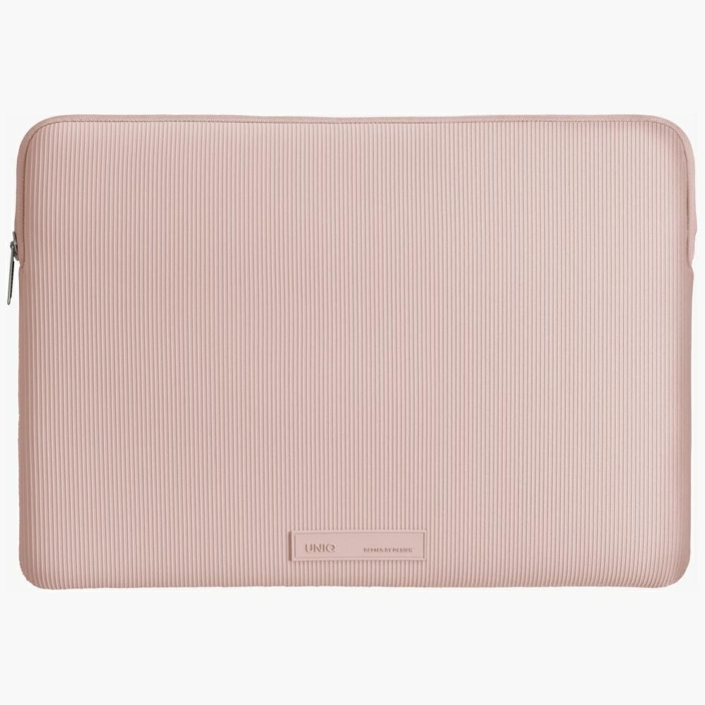 Citas preces UNIQ Uniq Cyprus Ridge Edition Laptop Sleeve for 14" laptops, water-resistant neoprene, pink