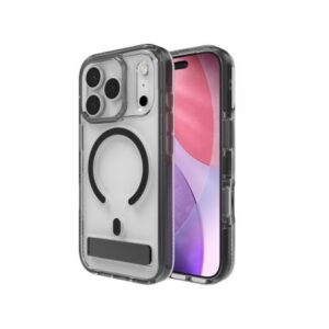 Muud kaubad Zagg  ZAGG Santa Cruz Snap KS MagSafe Case with Stand for iPhone 17 Pro - Clear and Black 