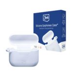 Citas preces 3MK  3mk Silicone AirPods Case for AirPods Pro 3 - White 