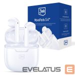 Muud kaubad 3MK  3mk Movepods 5.4 Wireless Headphones - White 
