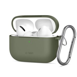 Other goods Tech-Protect  Tech-Protect Silicone Hook Case for AirPods Pro - Olive 